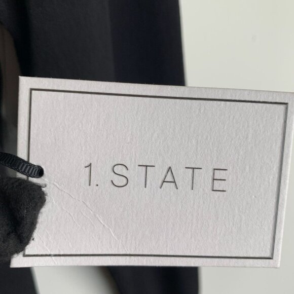 NWT 1.STATE One Shoulder Knit Top Size M - Picture 9 of 15